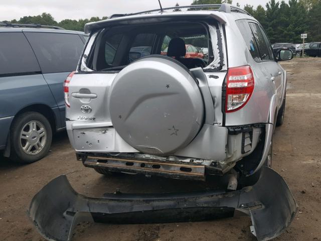 2T3RF4DV8BW104009 - 2011 TOYOTA RAV4 SPORT SILVER photo 9