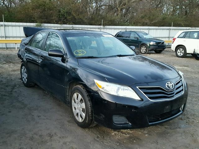 4T1BF3EK2BU739672 - 2011 TOYOTA CAMRY BASE BLACK photo 1