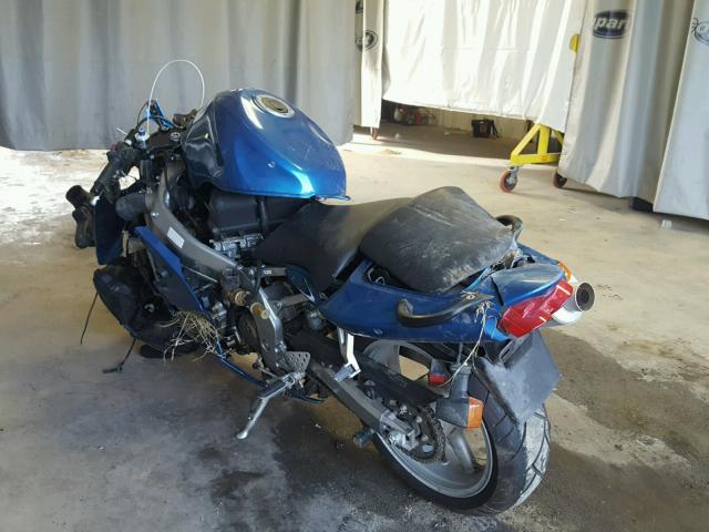 JKAZX4J188A072257 - 2008 KAWASAKI ZX600 J1 BLUE photo 3