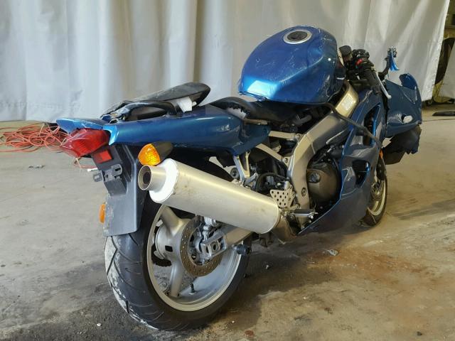 JKAZX4J188A072257 - 2008 KAWASAKI ZX600 J1 BLUE photo 4