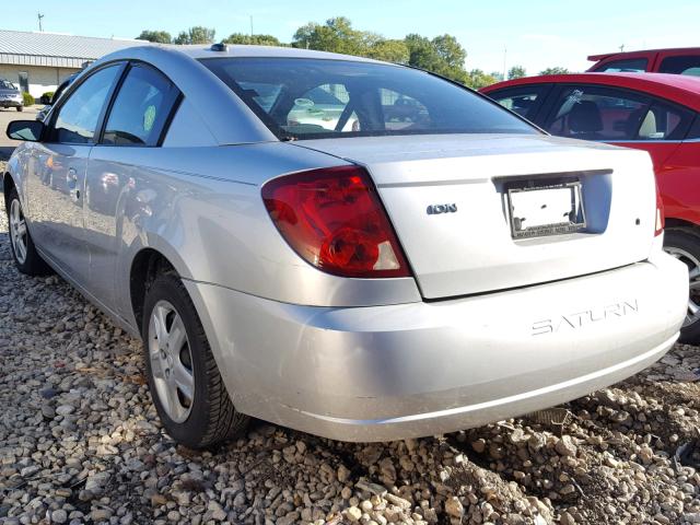1G8AM15F16Z143131 - 2006 SATURN ION LEVEL SILVER photo 3