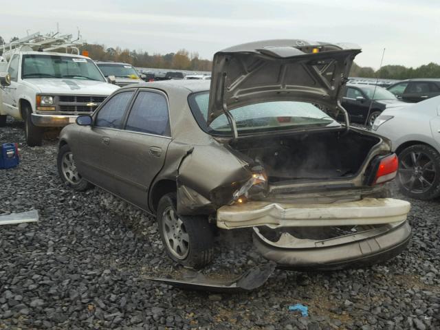 1YVGF22D0X5894324 - 1999 MAZDA 626 ES BROWN photo 3