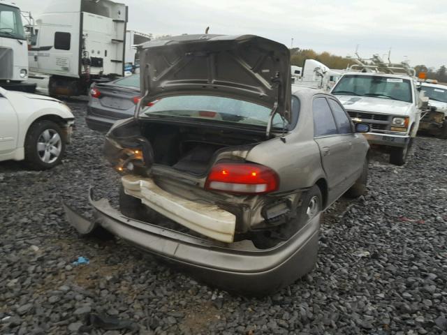 1YVGF22D0X5894324 - 1999 MAZDA 626 ES BROWN photo 4