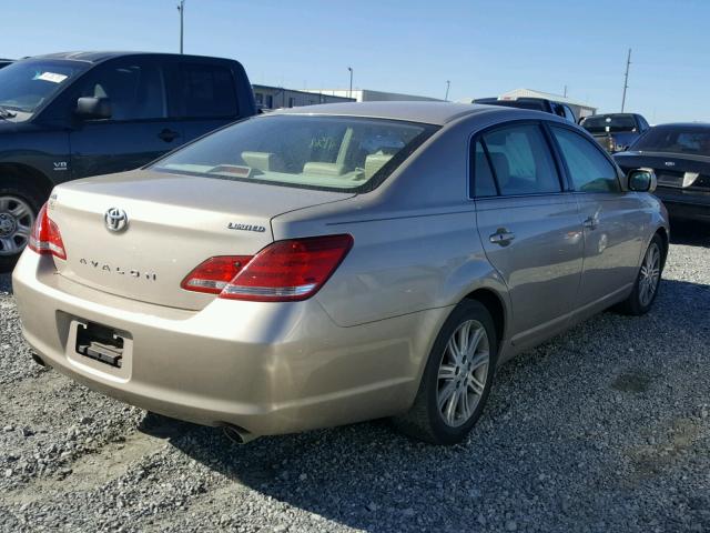 4T1BK36B97U179585 - 2007 TOYOTA AVALON XL BEIGE photo 4