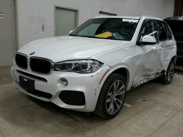 5UXKR2C58G0H42689 - 2016 BMW X5 SDRIVE3 WHITE photo 2