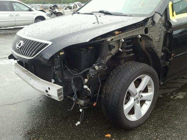 2T2GK31U07C023091 - 2007 LEXUS RX 350 BLACK photo 9