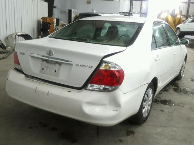 4T1BE32K96U744056 - 2006 TOYOTA CAMRY LE WHITE photo 4