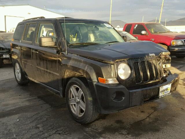 1J8FT28W98D521530 - 2008 JEEP PATRIOT SP BLACK photo 1