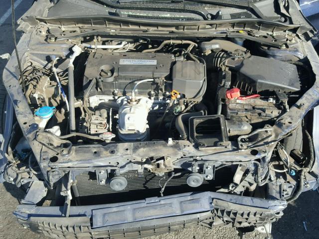 1HGCR2F5XFA076217 - 2015 HONDA ACCORD SPO BLUE photo 7