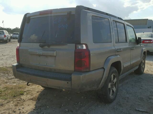 1J8HG48K36C273638 - 2006 JEEP COMMANDER TAN photo 4