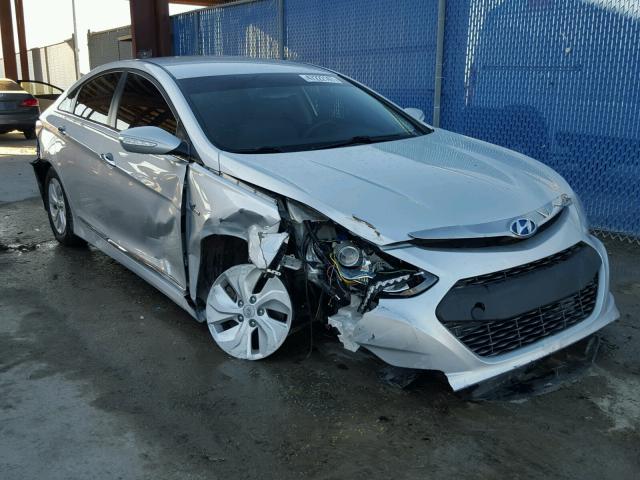 KMHEC4A43DA078113 - 2013 HYUNDAI SONATA HYB SILVER photo 1