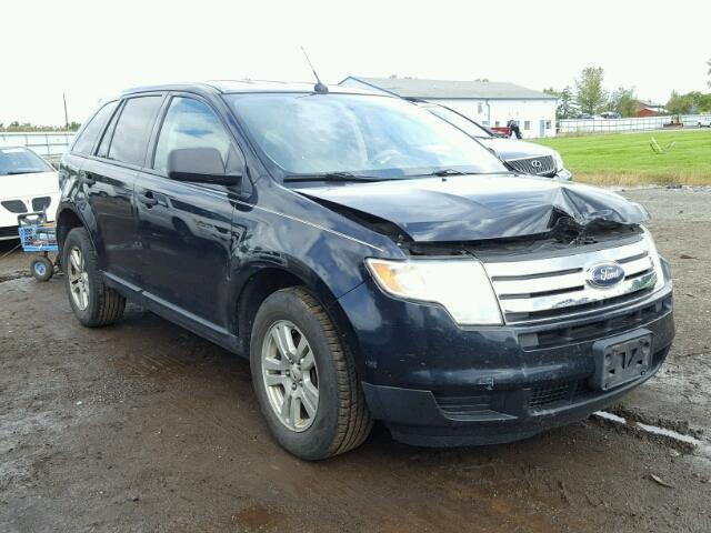 2FMDK3GC0ABA49059 - 2010 FORD EDGE SE BLUE photo 1