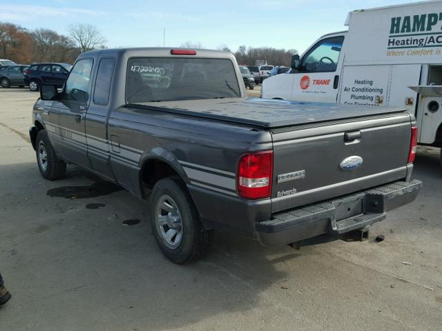 1FTYR14D29PA21321 - 2009 FORD RANGER SUP GRAY photo 3