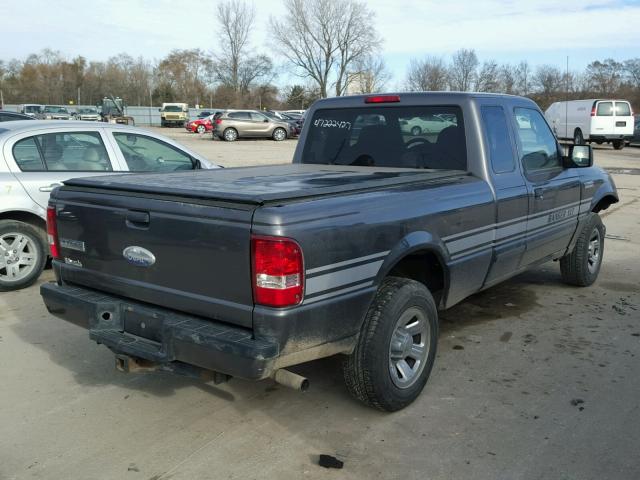 1FTYR14D29PA21321 - 2009 FORD RANGER SUP GRAY photo 4