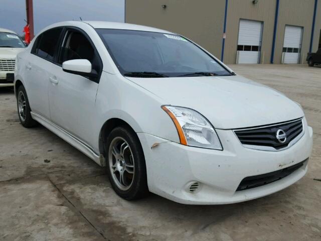 3N1AB6AP9AL674345 - 2010 NISSAN SENTRA 2.0 WHITE photo 1