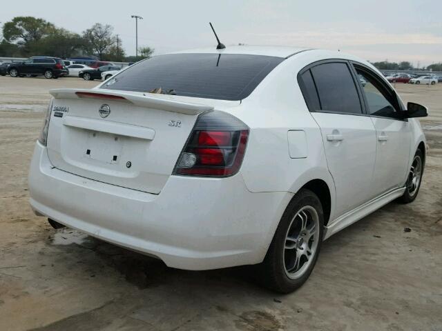 3N1AB6AP9AL674345 - 2010 NISSAN SENTRA 2.0 WHITE photo 4