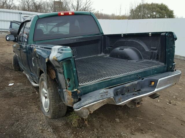 1D7HU18D63S303593 - 2003 DODGE RAM 1500 S GREEN photo 3