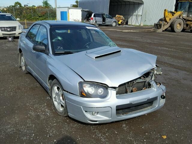 JF1GD29664G508515 - 2004 SUBARU IMPREZA WR SILVER photo 1