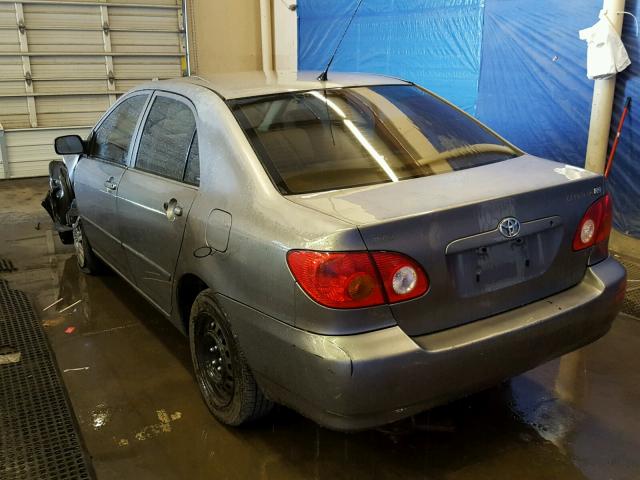 1NXBR32EX3Z060336 - 2003 TOYOTA COROLLA GRAY photo 3