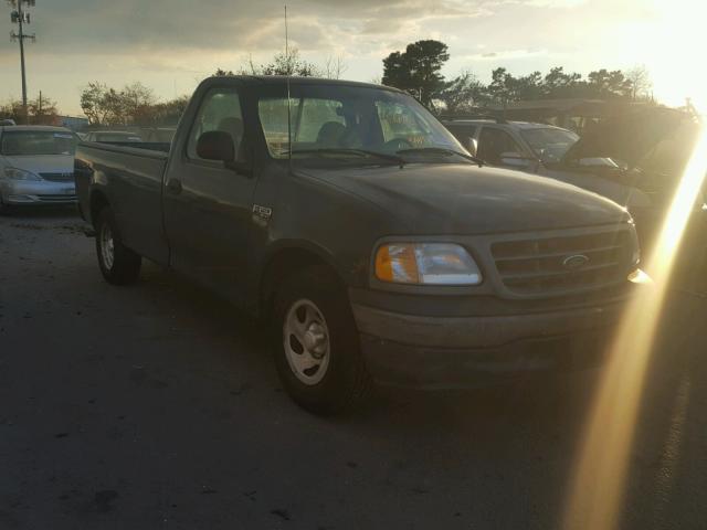 1FTZF17271NB57886 - 2001 FORD F150 GREEN photo 1