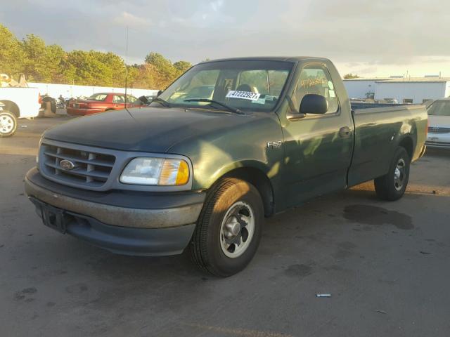 1FTZF17271NB57886 - 2001 FORD F150 GREEN photo 2