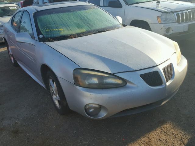 2G2WR524X41191048 - 2004 PONTIAC GRAND PRIX SILVER photo 1