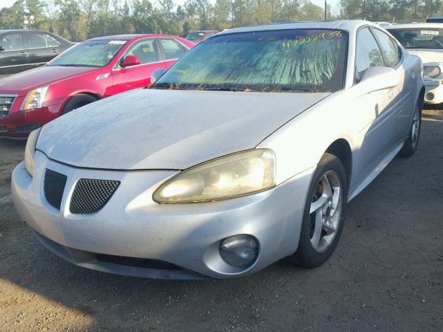 2G2WR524X41191048 - 2004 PONTIAC GRAND PRIX SILVER photo 2