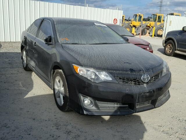 4T1BF1FK5EU439678 - 2014 TOYOTA CAMRY L BLACK photo 1