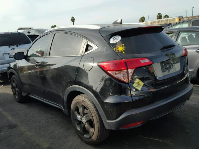 3CZRU5H77GM737286 - 2016 HONDA HR-V EXL BLACK photo 3