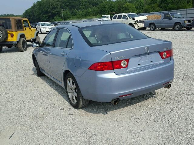 JH4CL96895C006826 - 2005 ACURA TSX BLUE photo 3