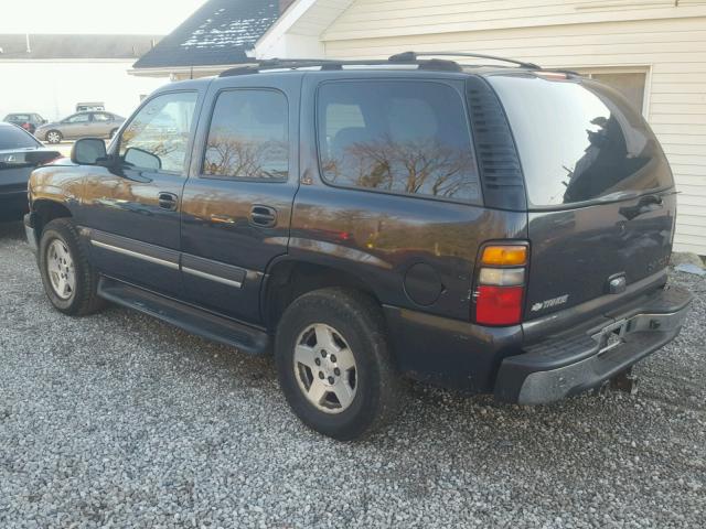 1GNEK13T85J134548 - 2005 CHEVROLET TAHOE K150 GRAY photo 3