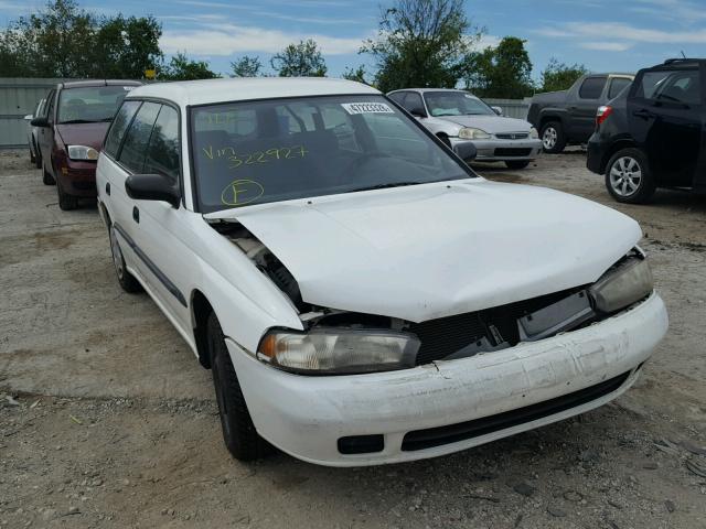 4S3BK4257V7322927 - 1997 SUBARU LEGACY BRI WHITE photo 1