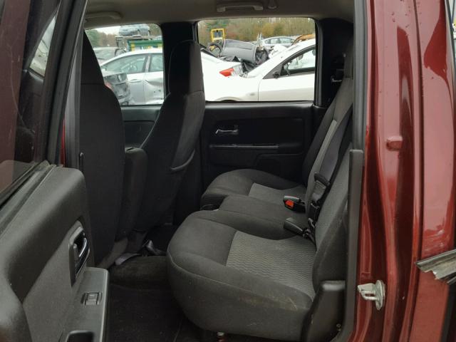 1GCDT43E188213804 - 2008 CHEVROLET COLORADO L RED photo 6