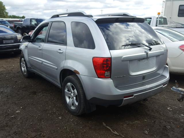 2CKDL63F266048359 - 2006 PONTIAC TORRENT SILVER photo 3