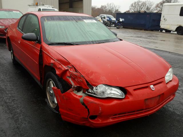 2G1WW12E949244533 - 2004 CHEVROLET MONTE CARL 红色 照片 1