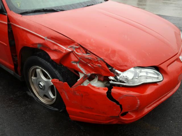 2G1WW12E949244533 - 2004 CHEVROLET MONTE CARL 红色 照片 9