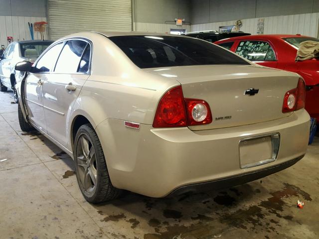 1G1ZG57B39F177734 - 2009 CHEVROLET MALIBU LS TAN photo 3
