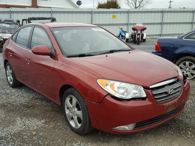 KMHDU46DX9U817128 - 2009 HYUNDAI ELANTRA GL RED photo 1