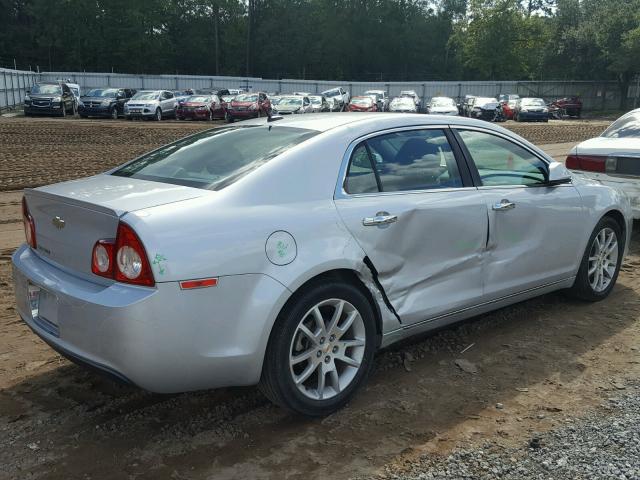 1G1ZE5E19BF267914 - 2011 CHEVROLET MALIBU LTZ 银色 照片 4
