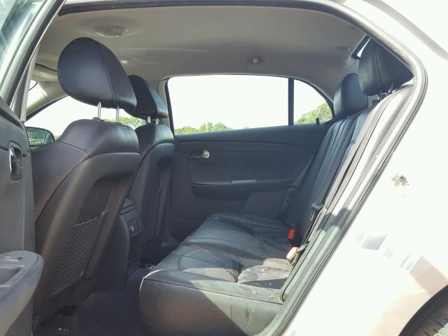 1G1ZE5E19BF267914 - 2011 CHEVROLET MALIBU LTZ 银色 照片 6
