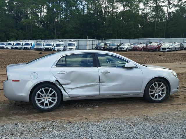 1G1ZE5E19BF267914 - 2011 CHEVROLET MALIBU LTZ 银色 照片 9