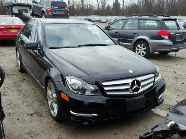 WDDGF8AB6DR245727 - 2013 MERCEDES-BENZ C 300 4MAT BLACK photo 1