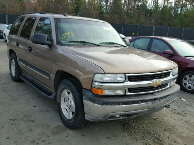 1GNEK13Z24R160471 - 2004 CHEVROLET TAHOE K150 BEIGE photo 1