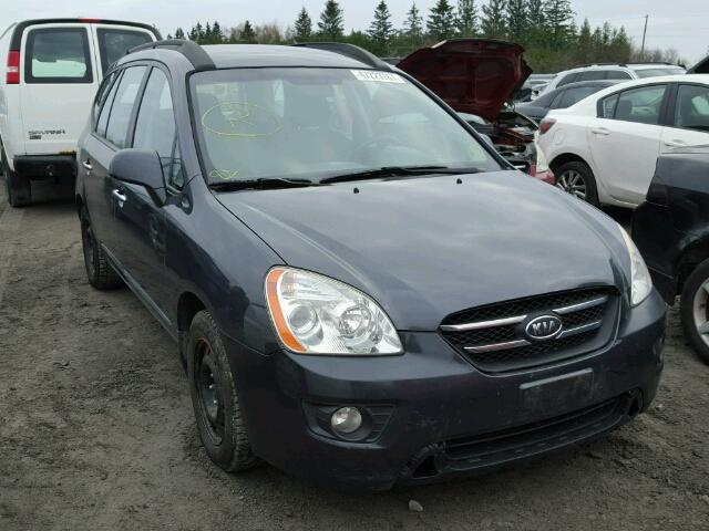 KNAFG526887200841 - 2008 KIA RONDO LX GRAY photo 1