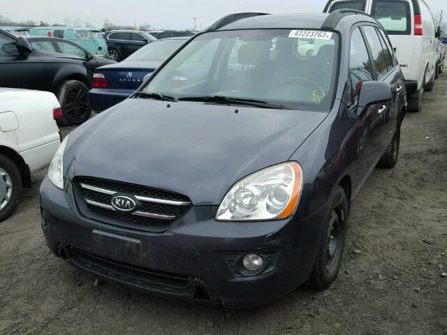 KNAFG526887200841 - 2008 KIA RONDO LX GRAY photo 2