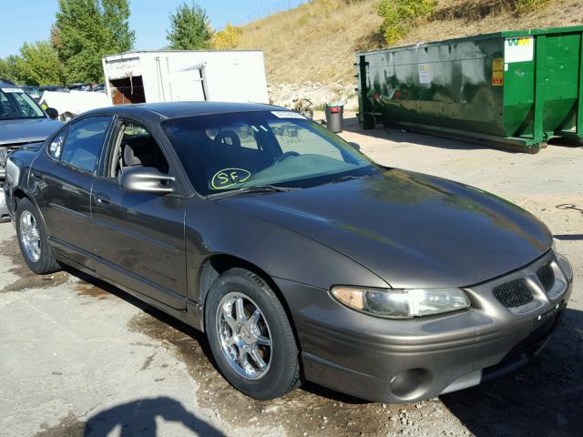 1G2WP52K51F245414 - 2001 PONTIAC GRAND PRIX BROWN photo 1