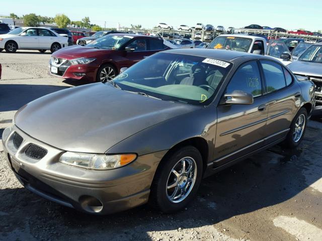 1G2WP52K51F245414 - 2001 PONTIAC GRAND PRIX BROWN photo 2