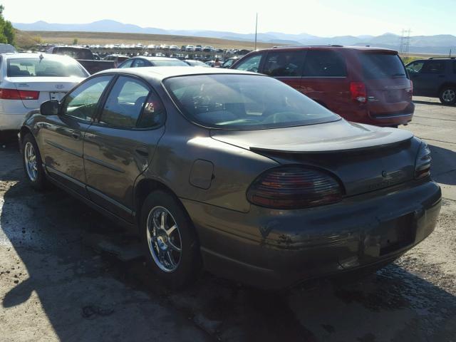 1G2WP52K51F245414 - 2001 PONTIAC GRAND PRIX BROWN photo 3