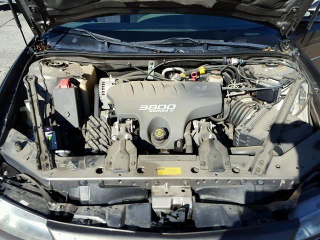 1G2WP52K51F245414 - 2001 PONTIAC GRAND PRIX BROWN photo 7