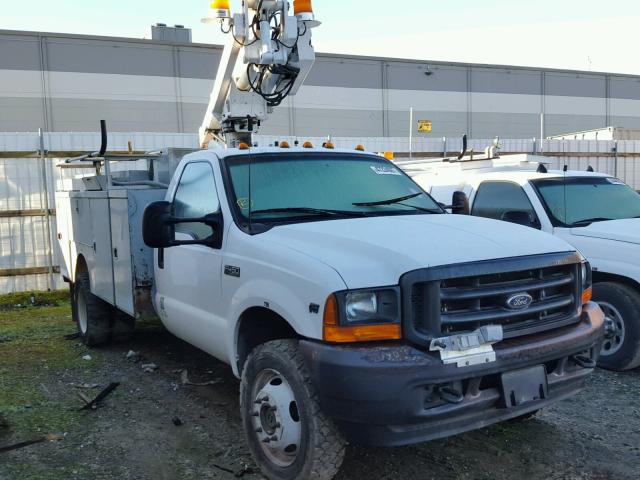 1FDXF47S01EB18965 - 2001 FORD F450 SUPER WHITE photo 1